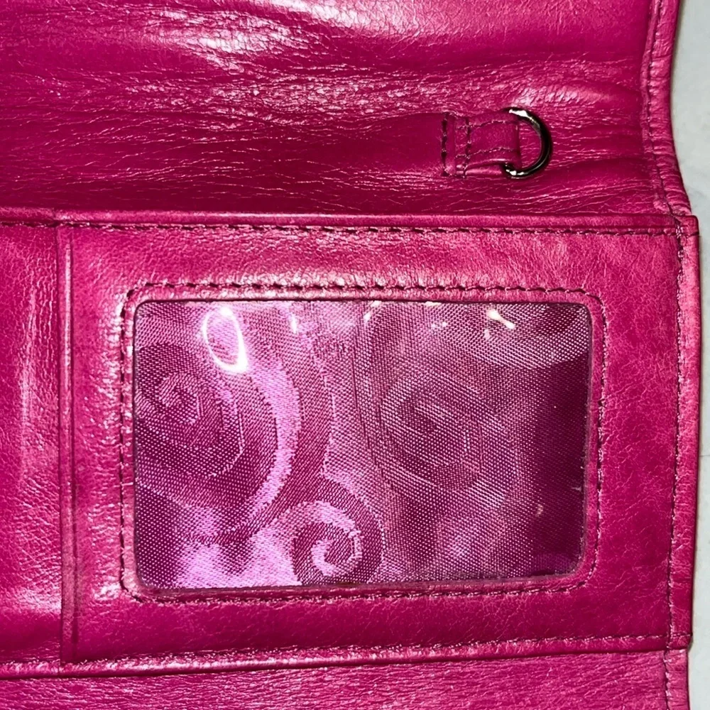 Brighton   Wallet  trifold   Dark, pink   light fuchsia  10 card slots ID holder